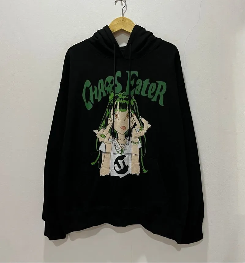 Pullover Hoodie SUNDAY OFF CLUB Chaos Eater Graphic photo 1
