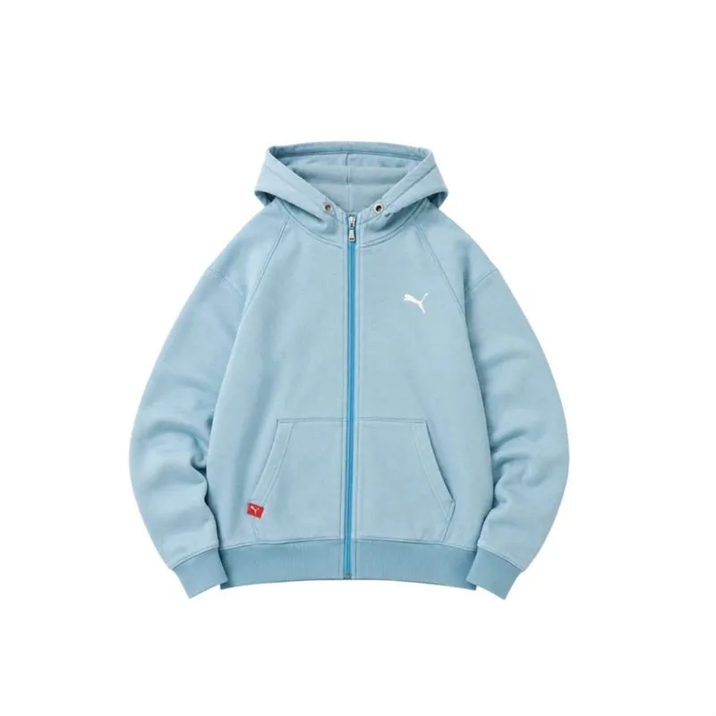 Puma small logo zipper hoodie  photo 1