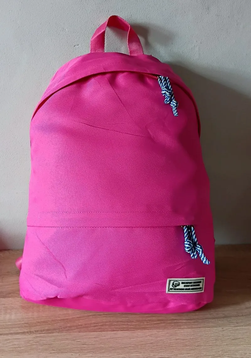 Backpack warna Fuchsia _ Korea  photo 1