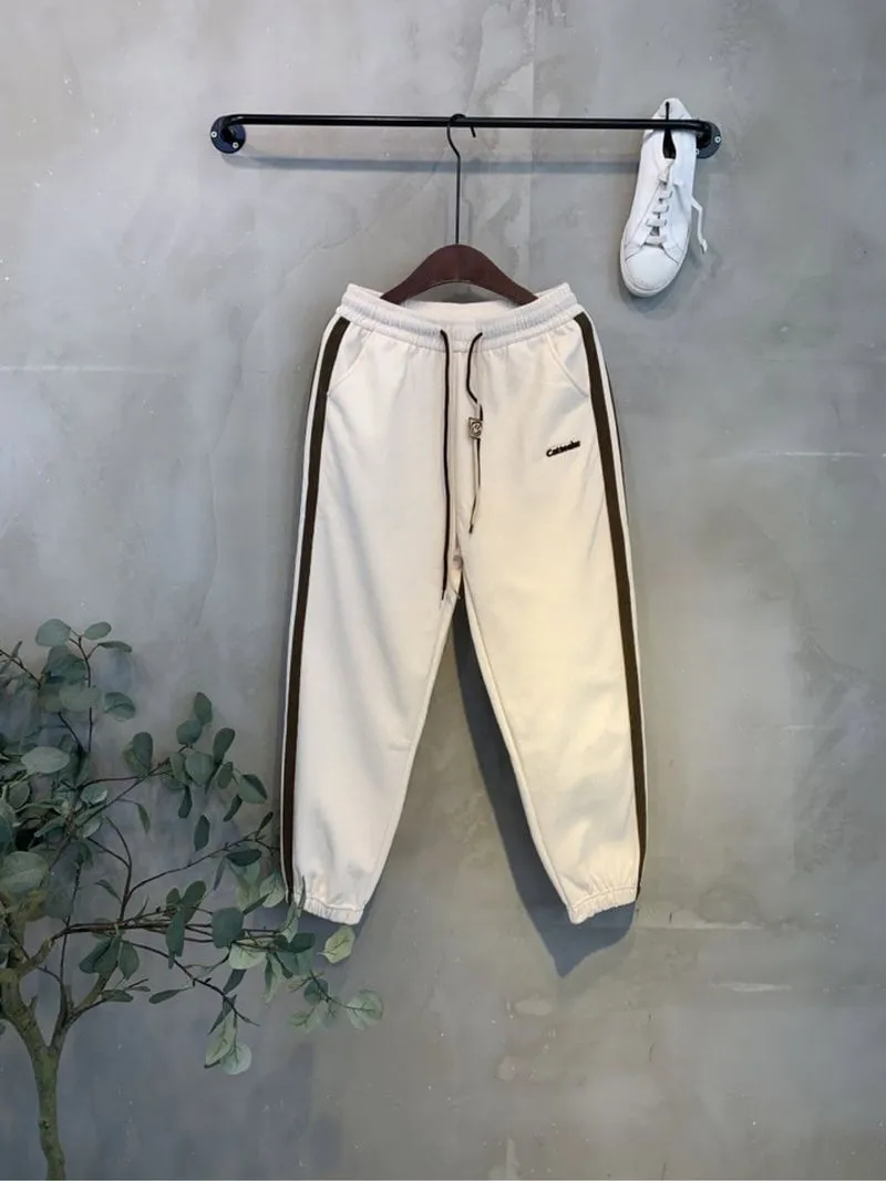 Celana Jogger Ribbed Ilmo Fleece & Side Lines photo 1