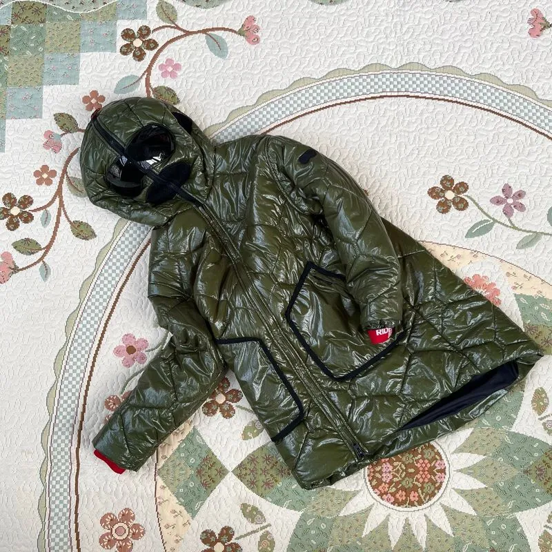 Raider on the strom winter jacket quilted anak hijau olive  photo 1