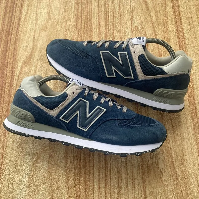 New Balance Casual Sneakers Pria navy photo 1
