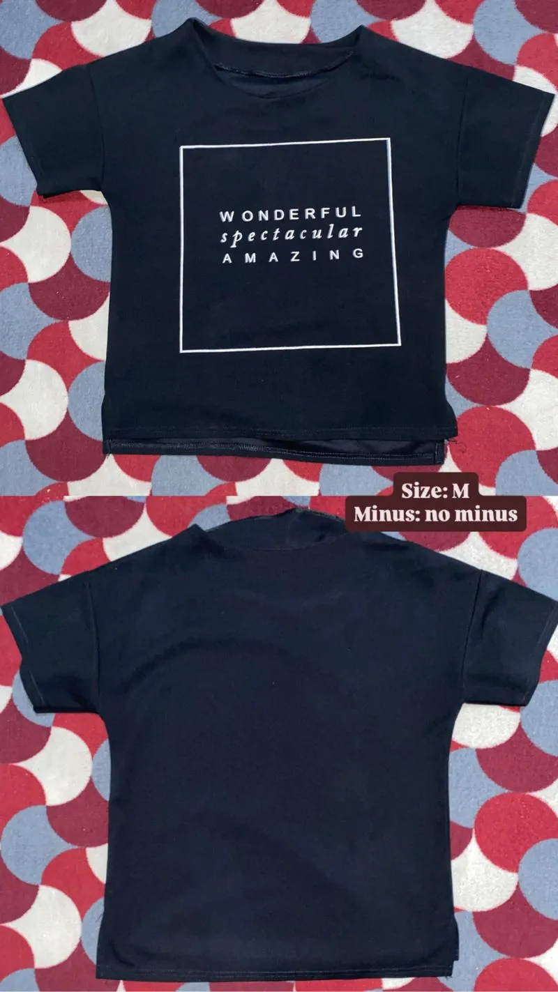 Baju kaos longgar | Bekas/second (baca desk!!) photo 1