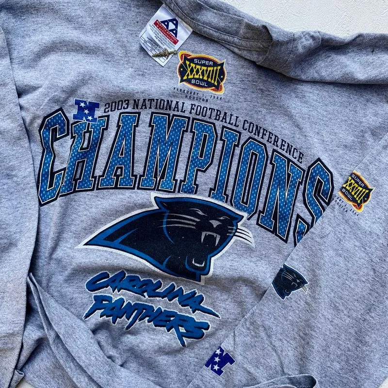 Allstyle 03’s Superbowl XXXVIII Carolina Panthers NFC Champi photo 1