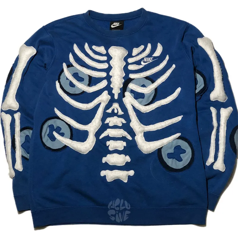 Nike Vintage Reworked Sweatshirt Wanita navy blue photo 1