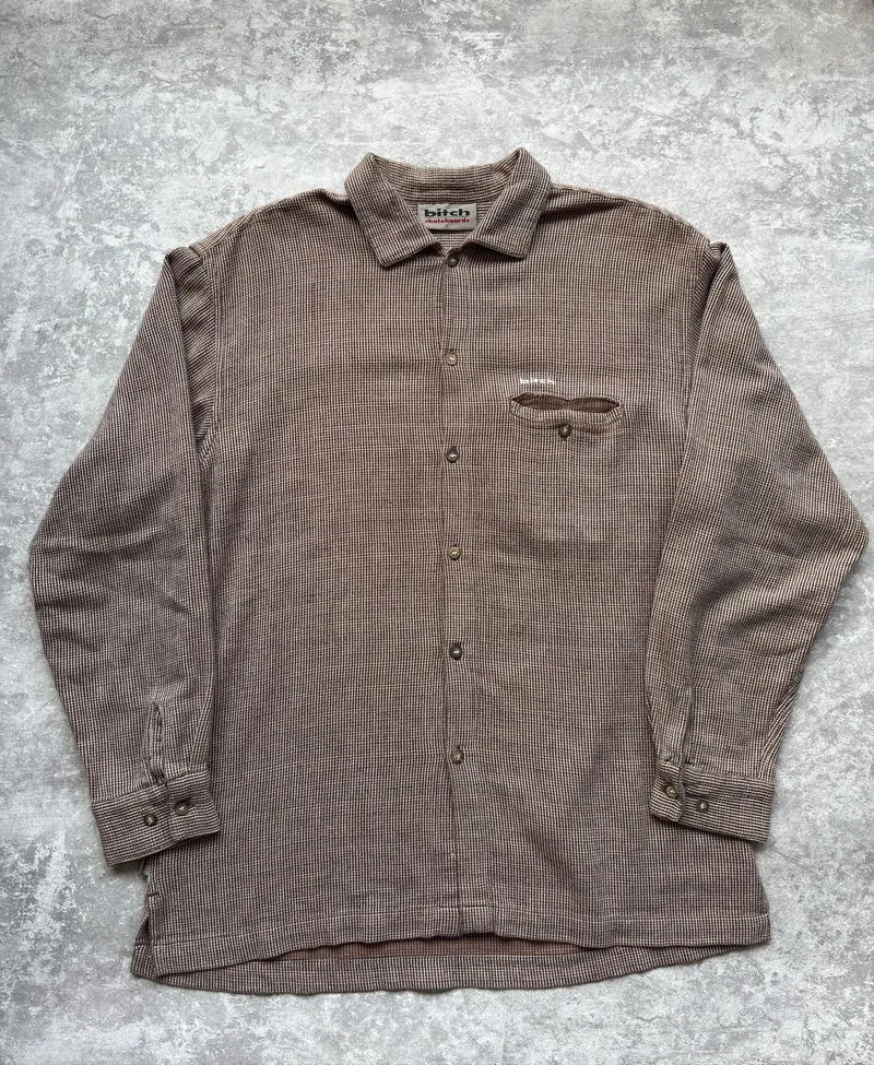 Bitch Skateboards Flannel Shirt photo 1