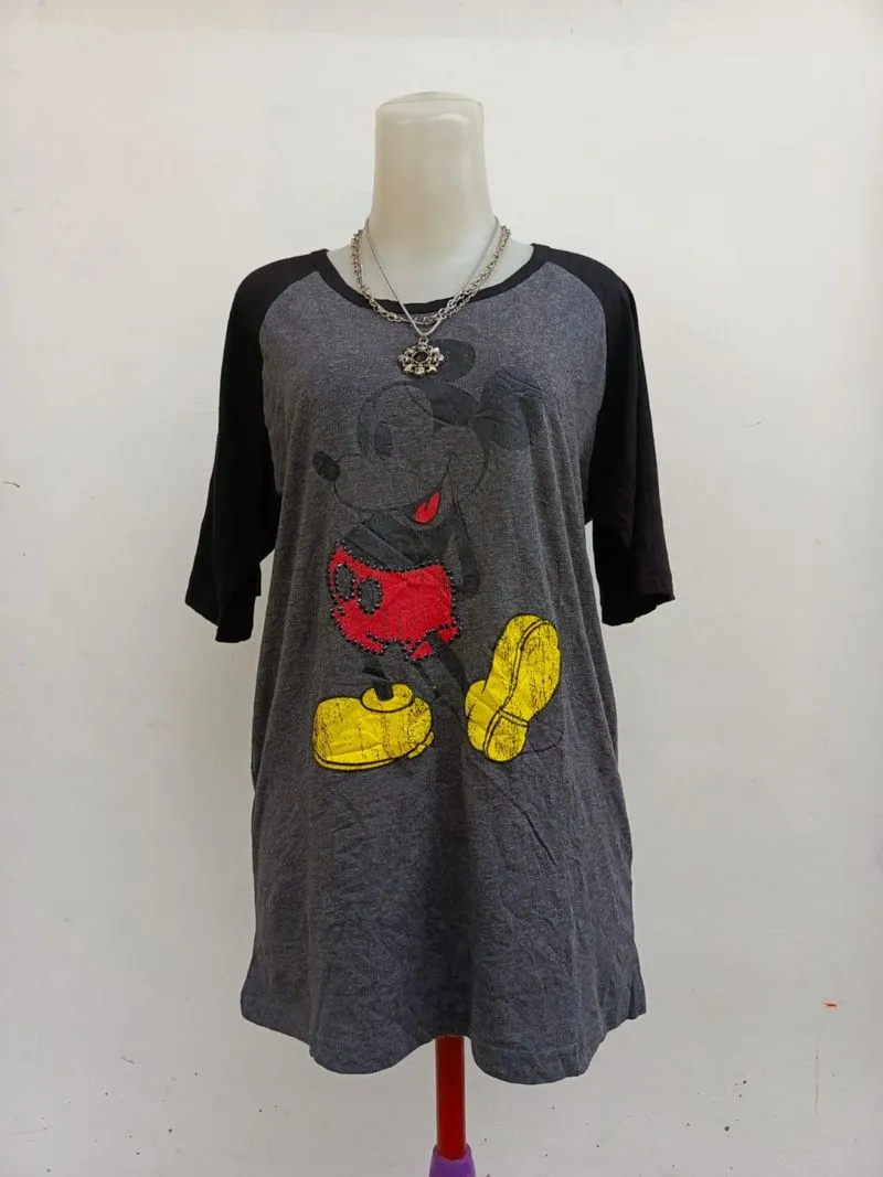 Kaos spinash Mickey mouse photo 1