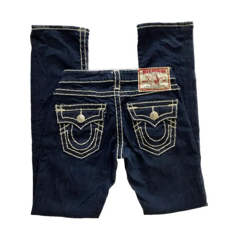 True Religion Vintage Y2K Wanita navy photo 1