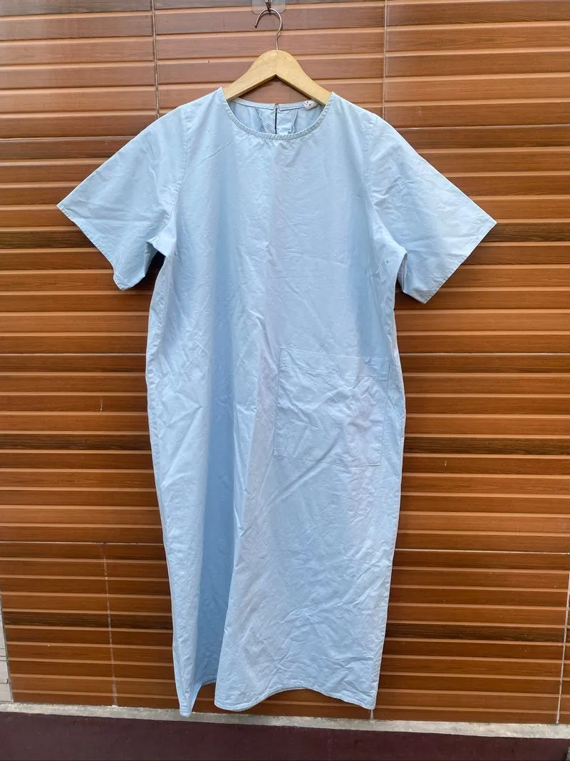 Dress katun poplin bigsize oversize LD 120 cm photo 1