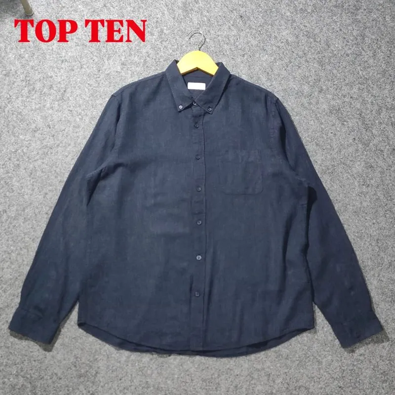 Kemeja top Ten linen original  photo 1