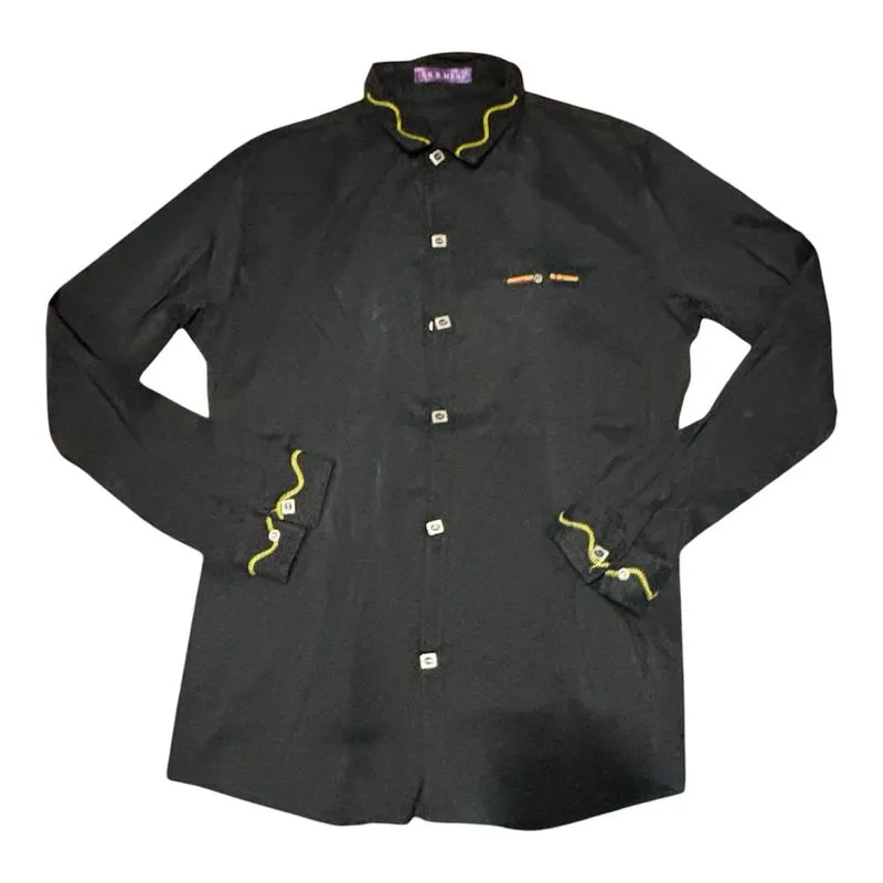 Kemeja Hitam Long Sleeve photo 1