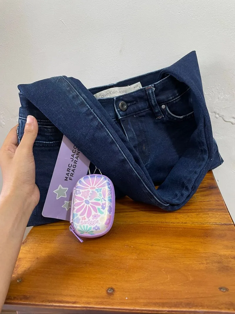 REWORKED BAG FROM CALVIN KLEIN ORIGINAL (tote bag y2k tas) photo 1