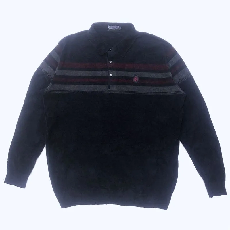 Megadyne Velvet Long-Sleeve Polo Shirt photo 1