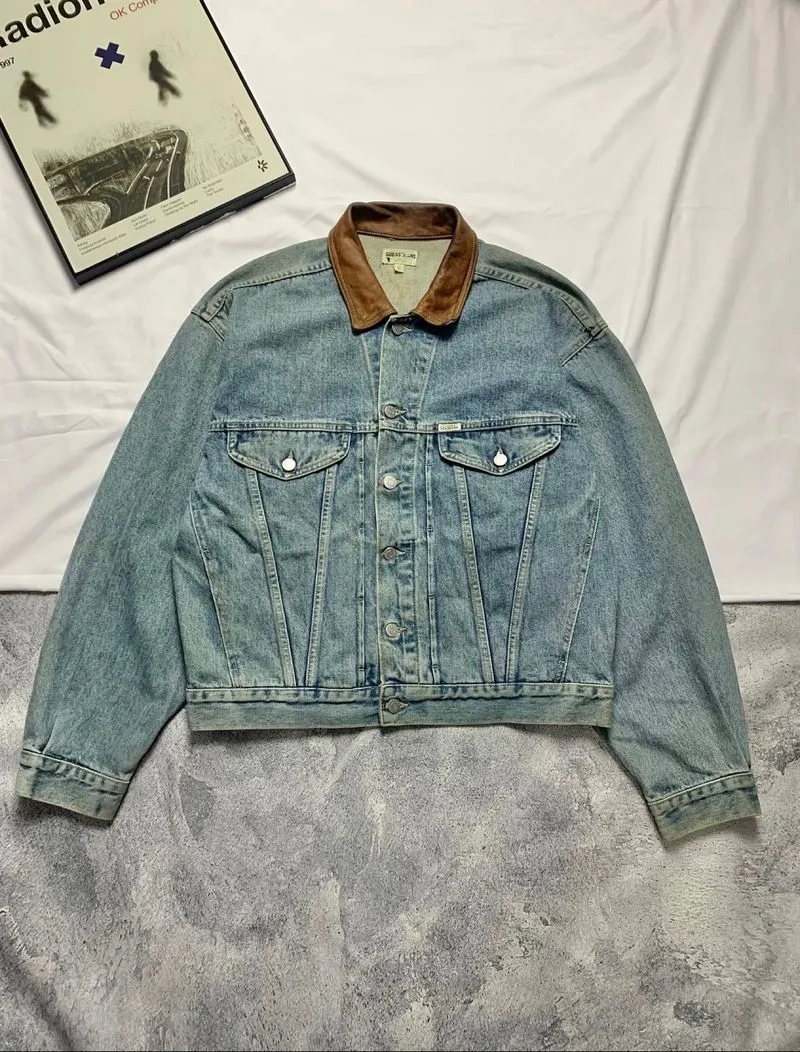 Guess Trucker Jacket Vintage photo 1