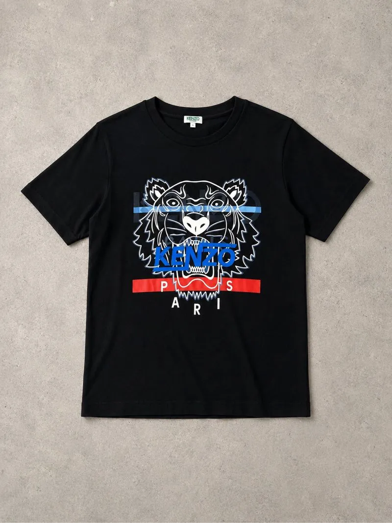Kenzo Paris Graphic Tiger T-Shirt photo 1