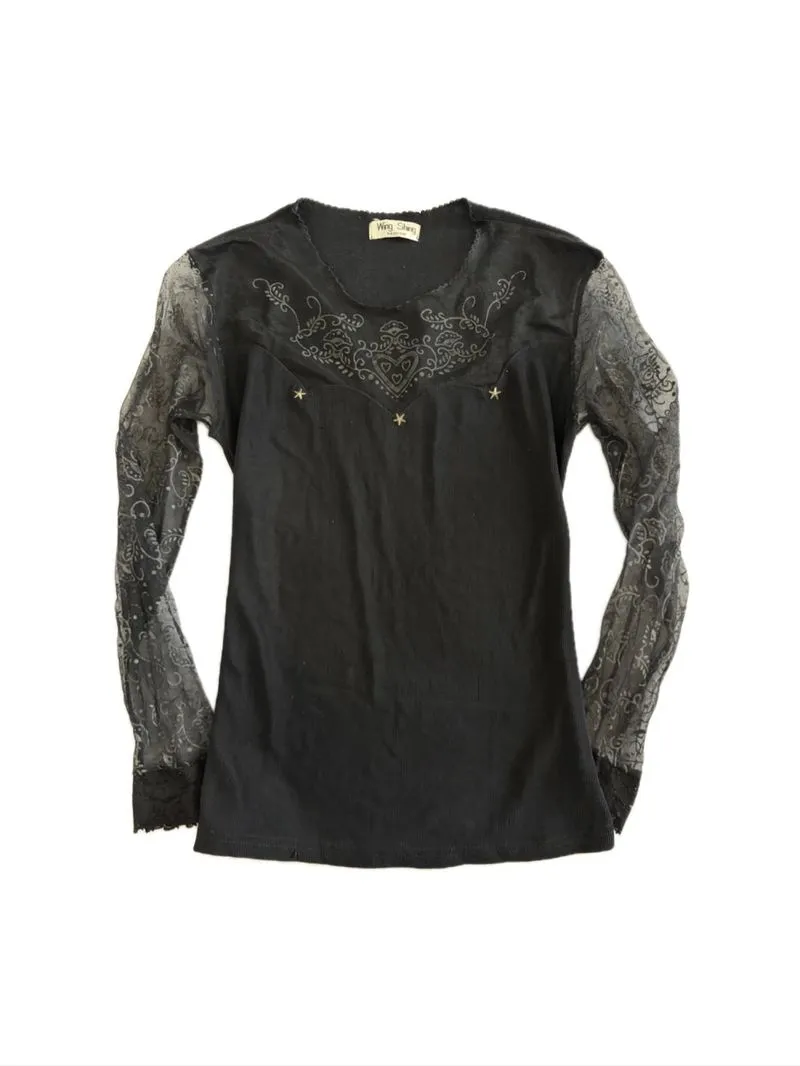 Wingshing Gothic Rib x Sheer Top photo 1