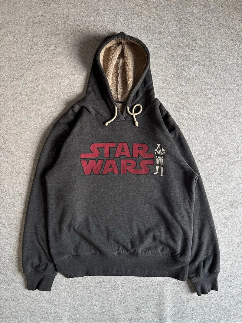 Hoodie Star Wars Sherpa Jacket Gray photo 1