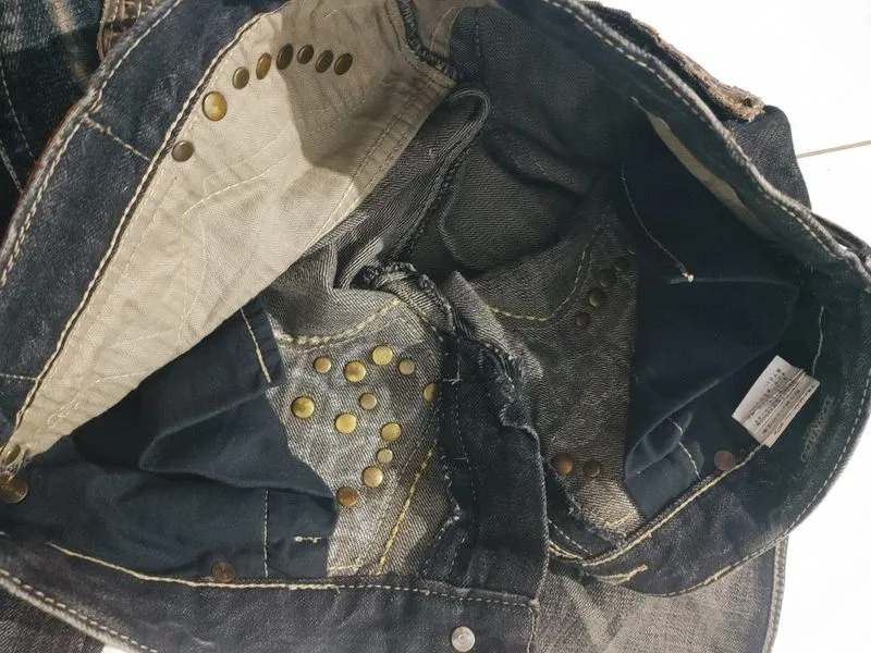 Tornado Mart Python Western stud Flared jeans - Preloved