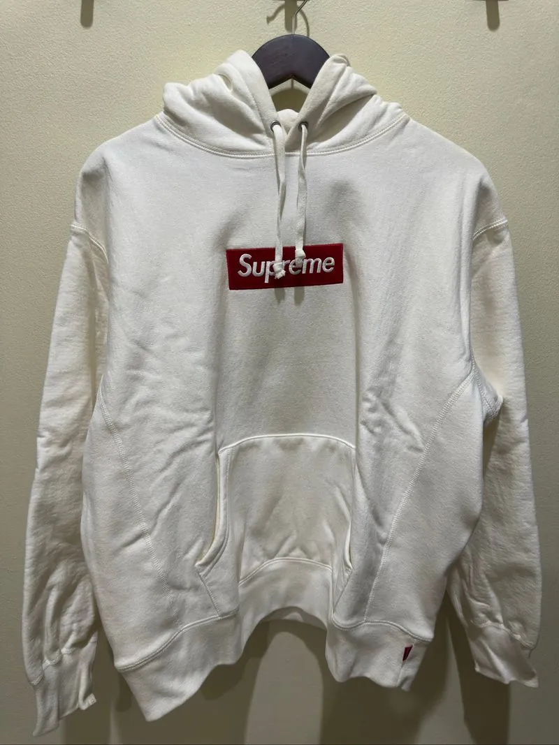 Supreme Logo Box Hoodie photo 1