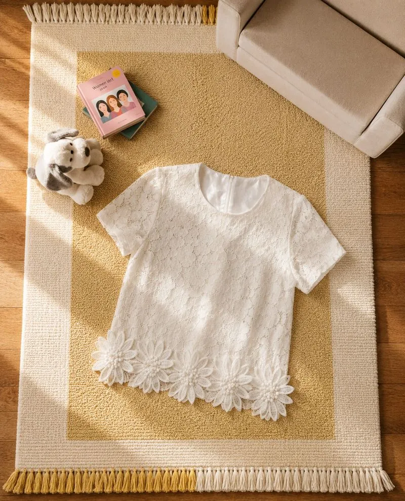 Flower White Top photo 1