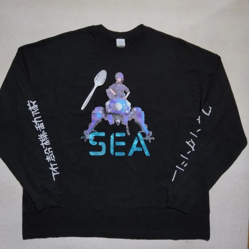GHOST IN THE SHELL long sleeve shirt official JAPAN MARKET photo 1