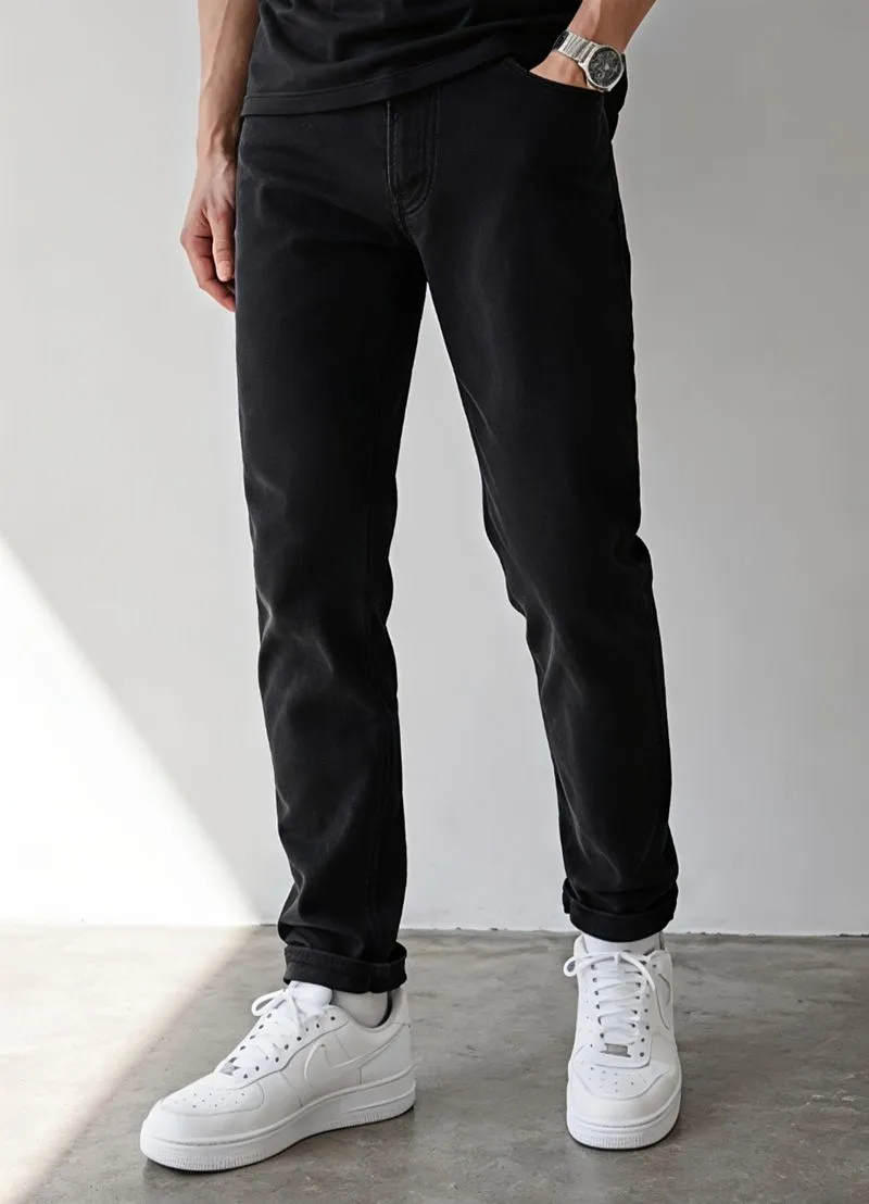 H&M Original Jeans Slimfit Black Size 28-29 Like New photo 1