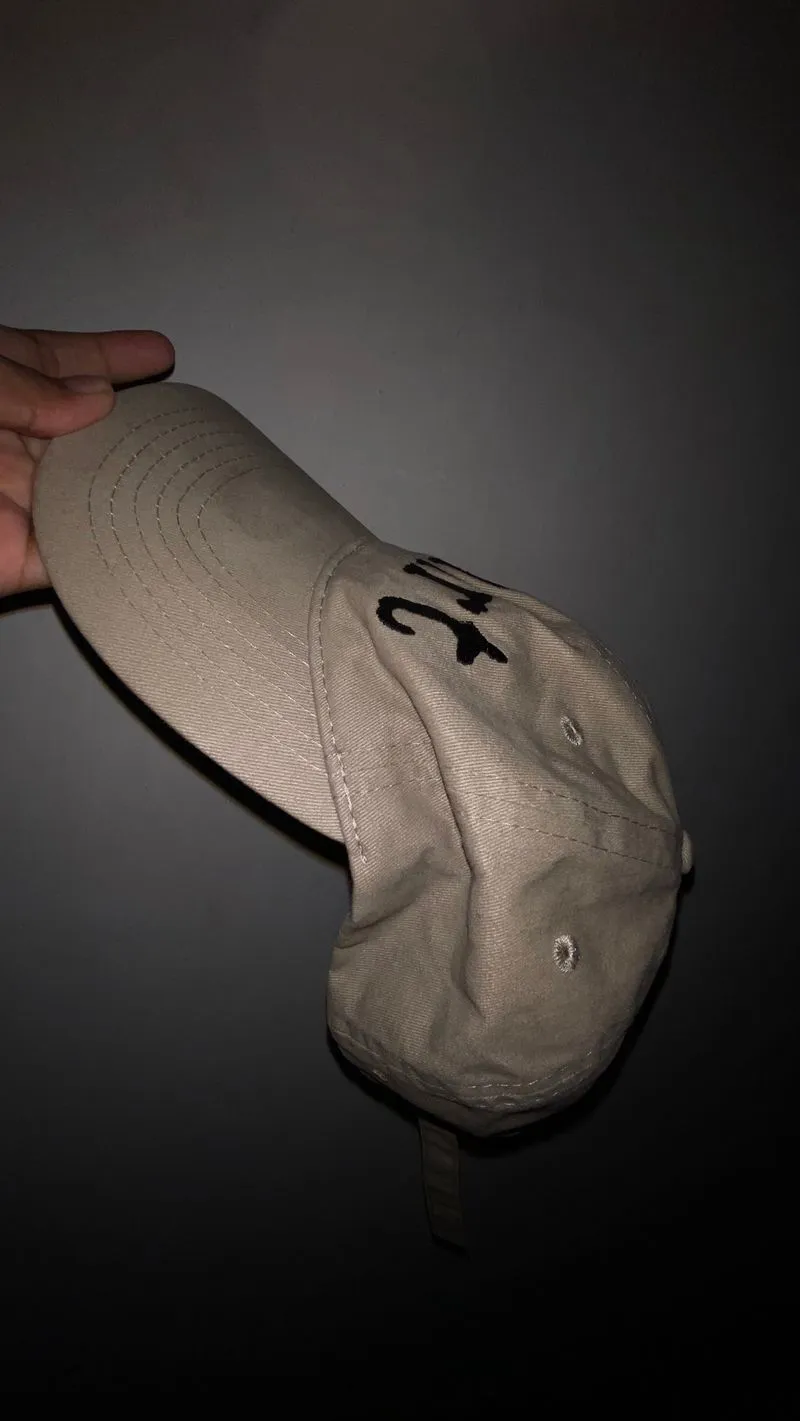 Topi Baseball Cap Queensboro Vintage Khaki Bordir "durt" photo 1