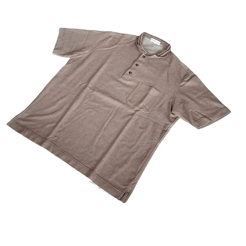 Simple Life Men's Casual Polo Shirt Light Brown Size L photo 1