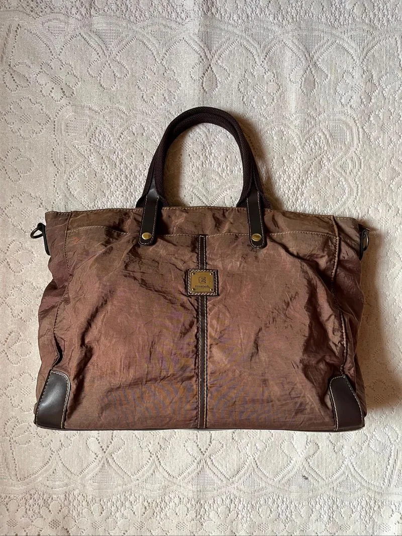 Elizabeth Brown Nylon Tote Bag photo 1