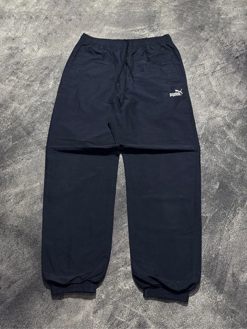 PUMA Vintage Woven Parasut Track Pants Navy photo 1