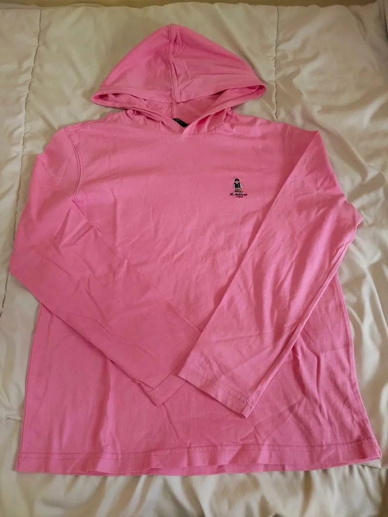 R Athletic pink hoodie  photo 1