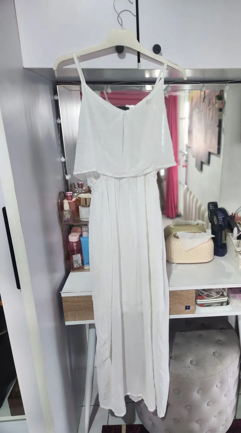 Dress tali satu white photo 1