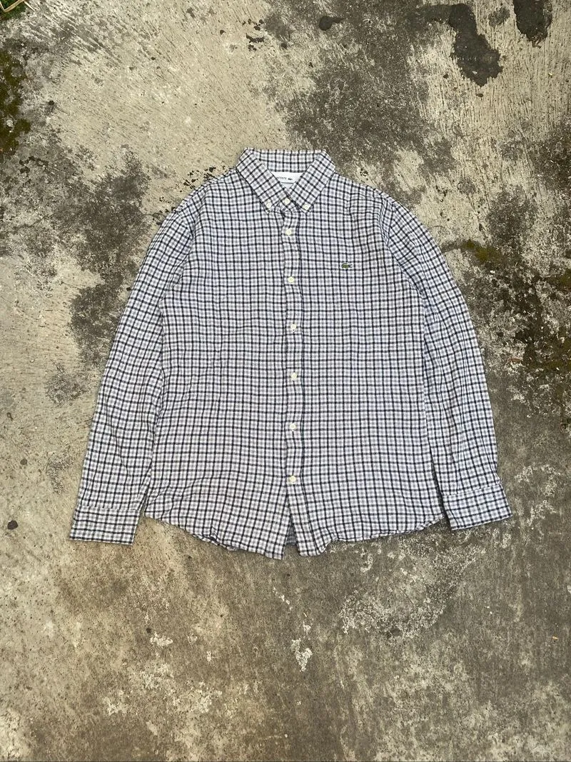 KEMEJA FLANEL LACOSTE photo 1