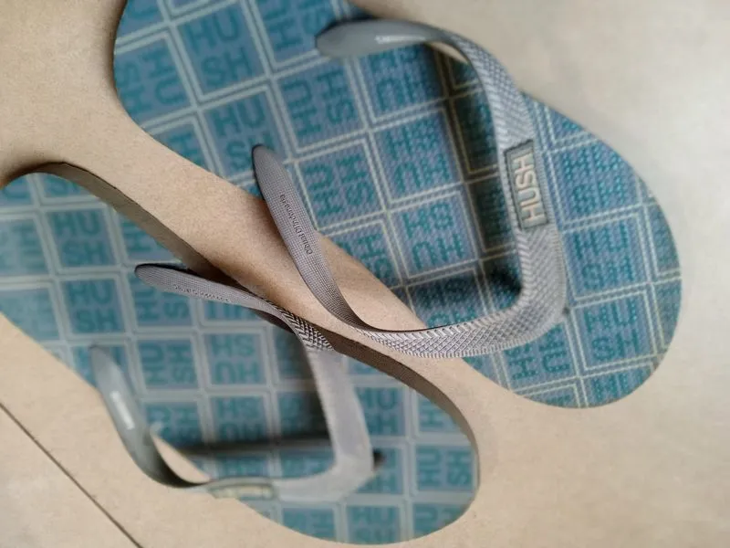 Sendal hush puppies blue photo 1
