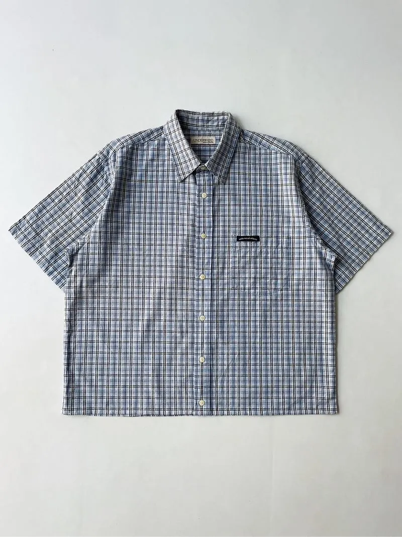 Underwood athletic multiplaid boxy shirt  photo 1
