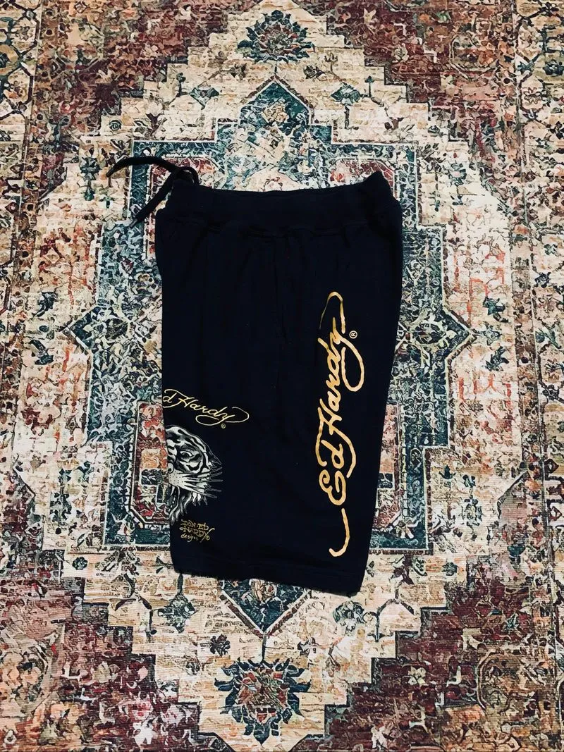 Celana Pendek Ed Hardy Black photo 1