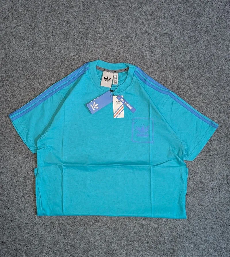 T-shirts adidas blue photo 1