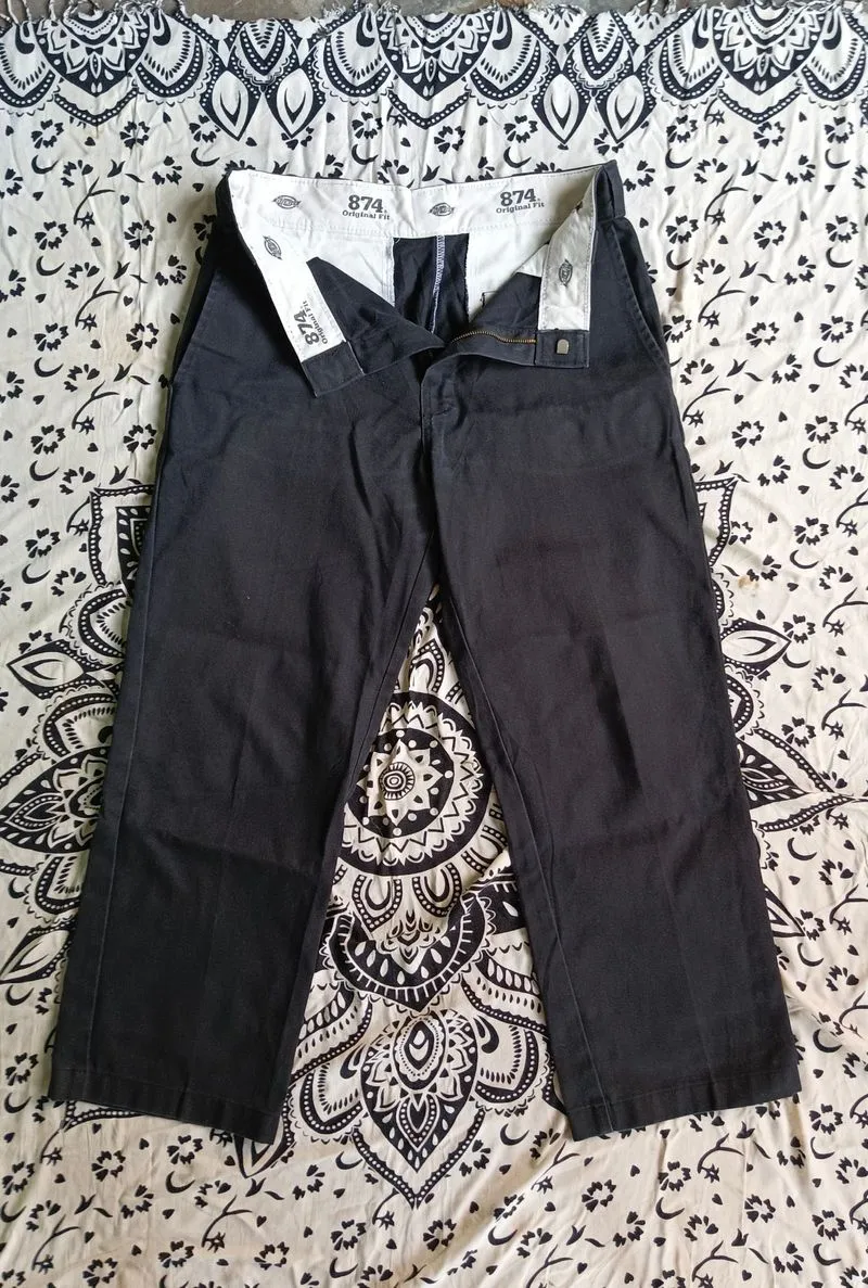Dickies 874 Black Pants photo 1