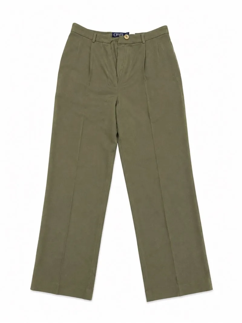 crisca women beige trousers photo 1