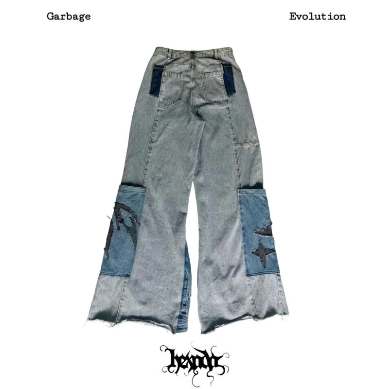 Reworked Jeans Pria blue photo 1