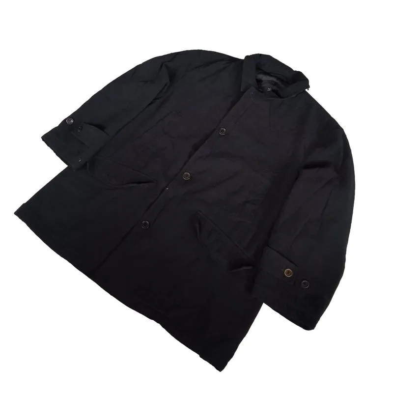The Scotch House Casual Vintage Men's Semi Parka Black sz XL photo 1