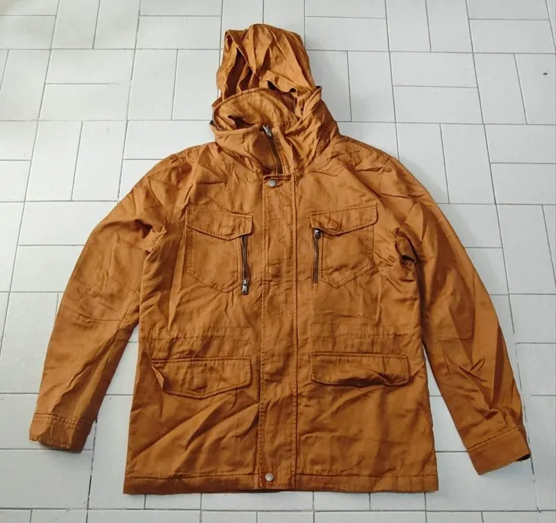 Jaket Casual Tactical Motoran Bang Bang Jeans Coklat  photo 1