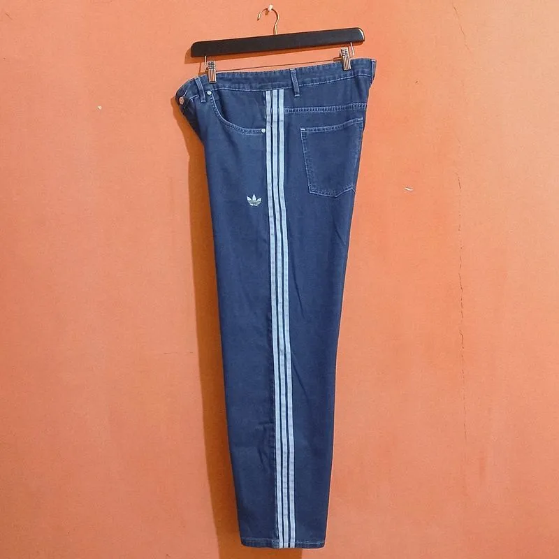 Adidas pants denim JD2574 (size XL / Lp 96cm) BARU photo 1
