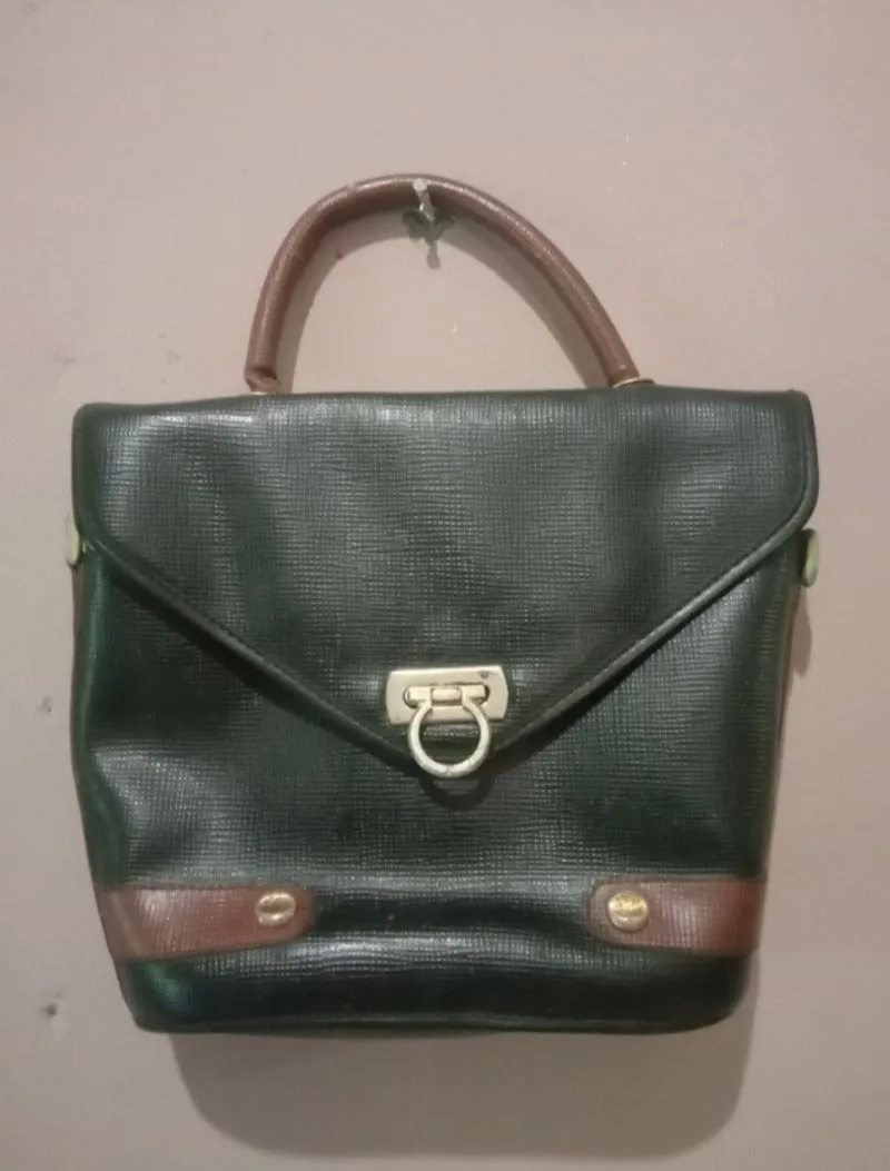 Vintage Handbag Wanita black photo 1