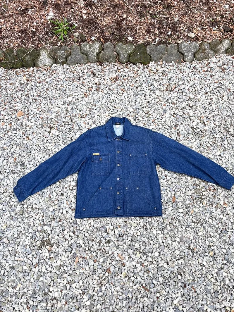 Indie Casual Denim jacket Pria blue photo 1