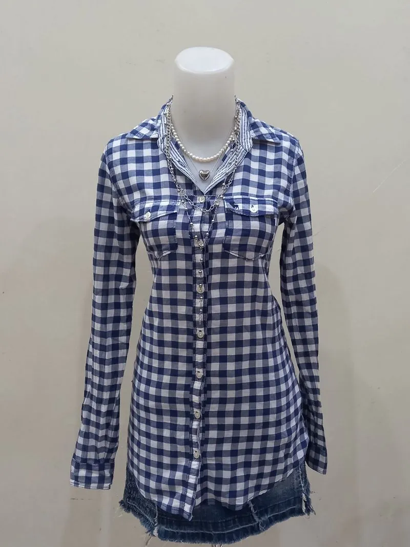 Abercrombie & Fitch Classic Plaid Western Shirt

 photo 1