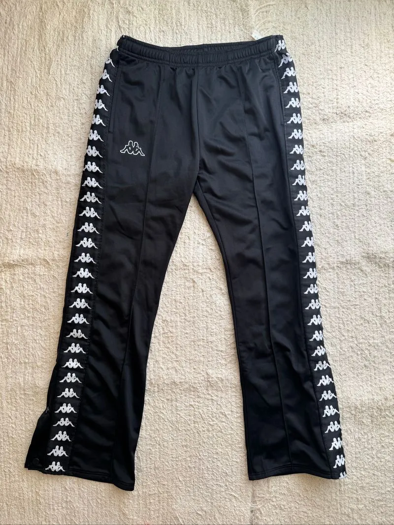 Kappa Black Side Tape Track Pants photo 1
