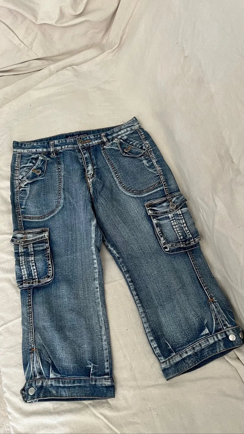 CELANA JEANS JORTS photo 1