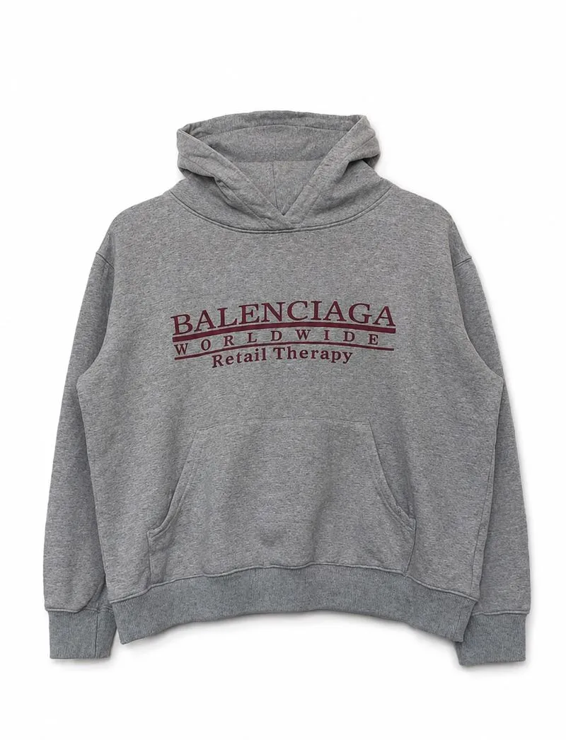 Balenciaga SS22 Worldwide Retail Therapy Oversized Hoodie photo 1