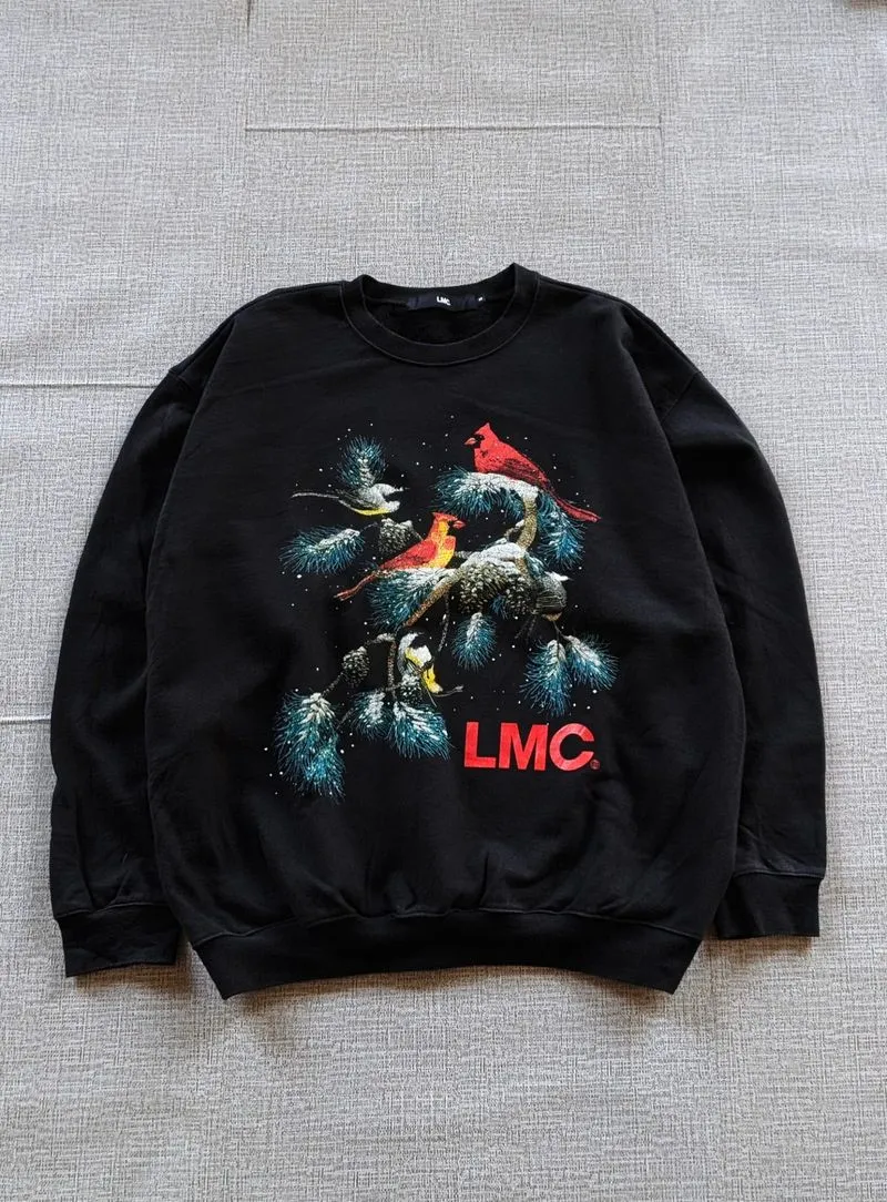 crewneck vintage LMC CRHISTMAS OVERZIZED photo 1